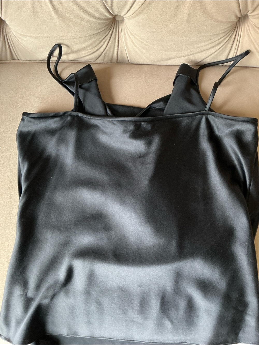St. John Cowl-Neck Spaghetti Strap Camisole - Picture 6 of 6